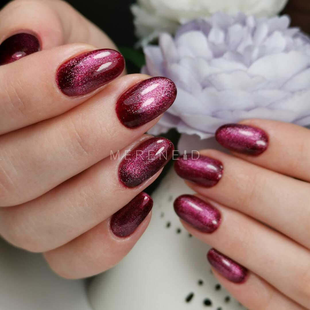 Geellakk Cat Eye Ruby 10 ml • Mereneid